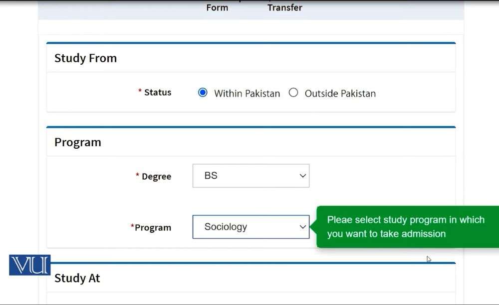 Step 3: Sign-up Process