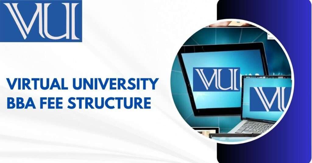 virtual university bba fee structure