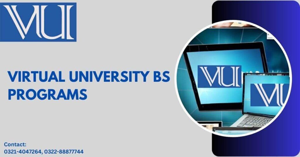 virtual university bs programs