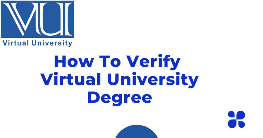 Virtual University Degree Verification