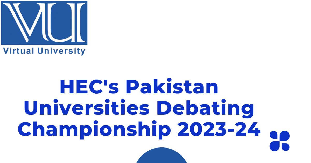 HEC's Pakistan Universities Debating Championship 2023-24