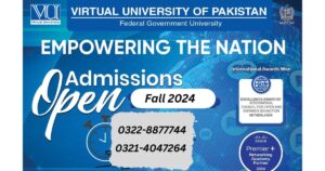 Virtual University Admission 2024