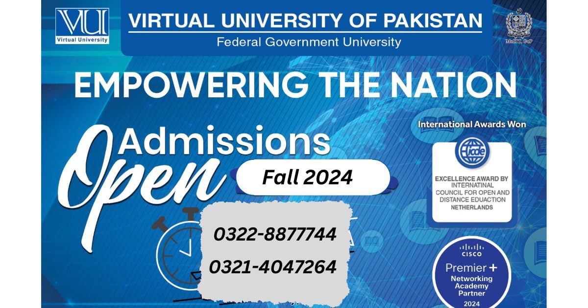 Virtual University Admission 2024