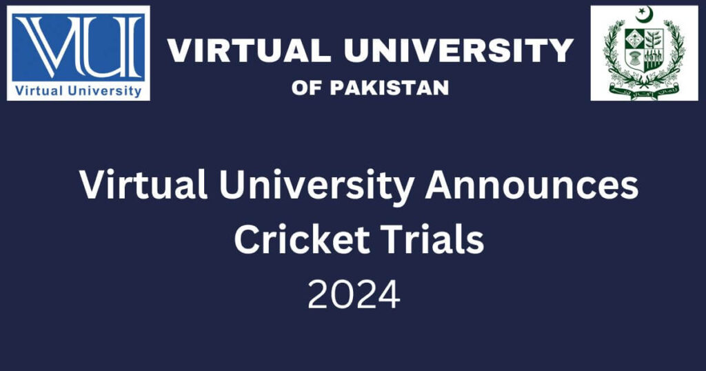 Virtual University Announces Cricket Trials